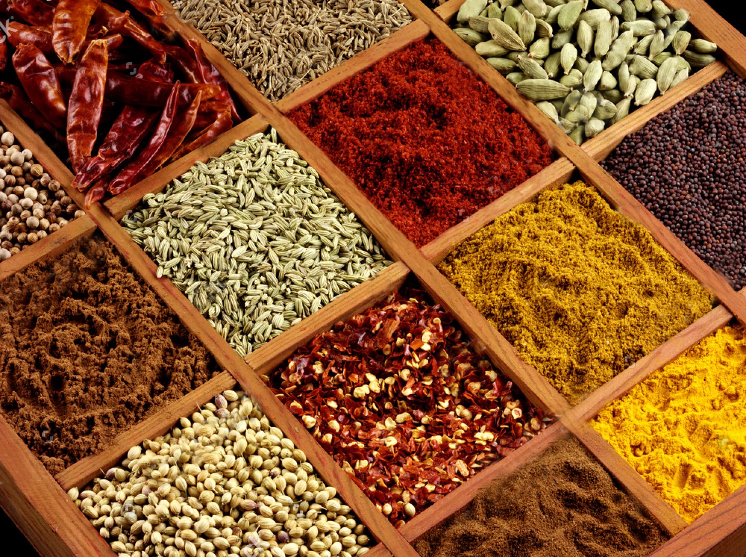 RICE, PULSES AND SPICES